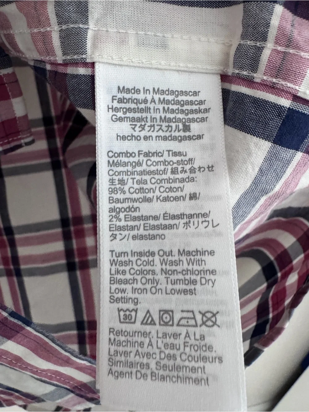 J. CREW 2 Piece Set Quilted Vest & Plaid Flex Washed Shirt -Men's Size Large NEW